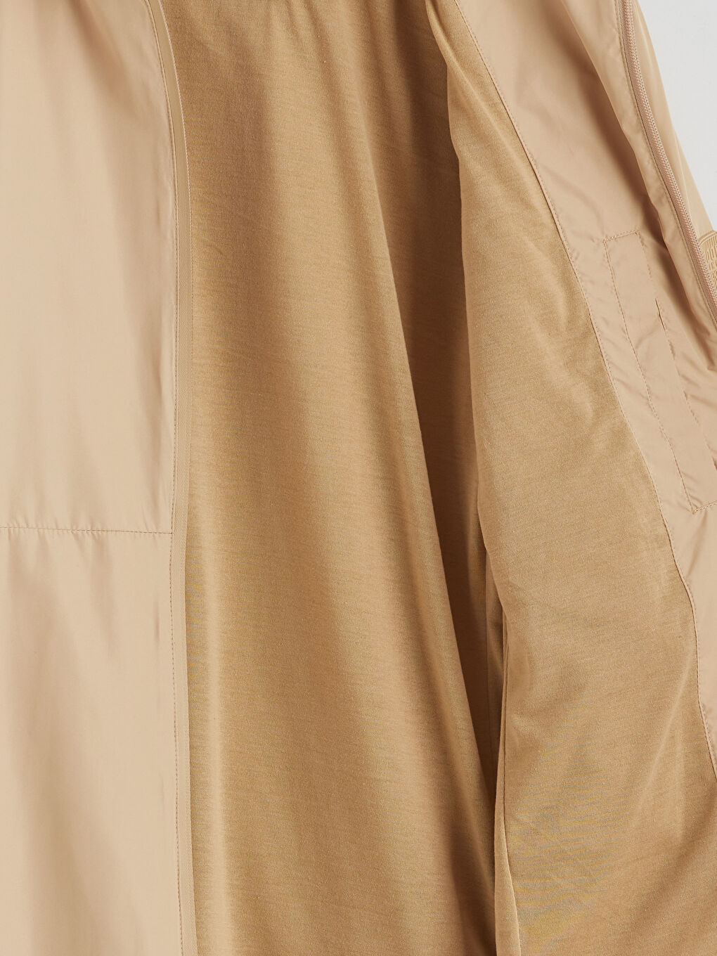 Sarı Standart Kalıp Kapüşonlu Erkek Yağmurluk-7