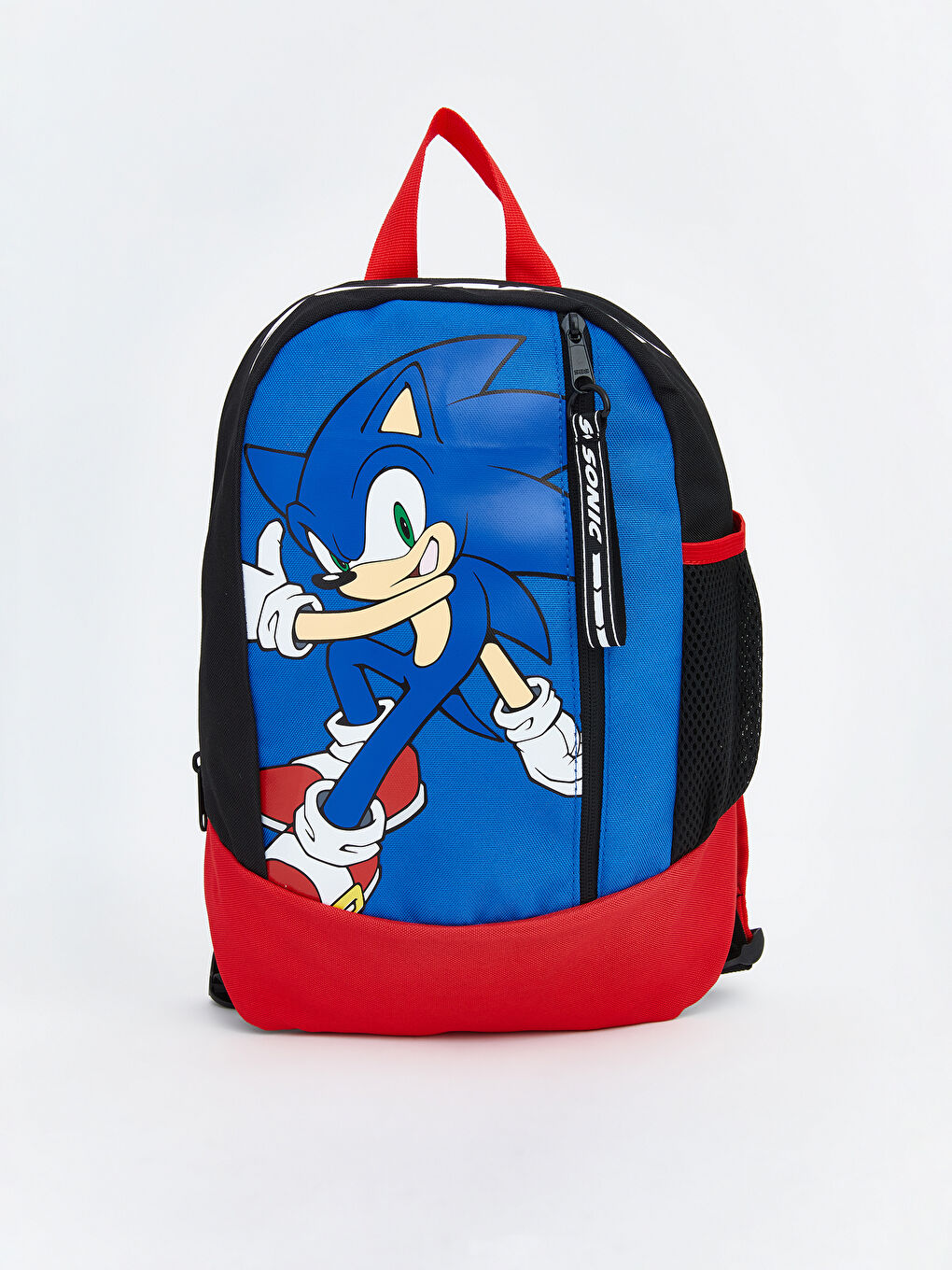 Mavi Sonic Baskılı Erkek Çocuk Sırt Çantası