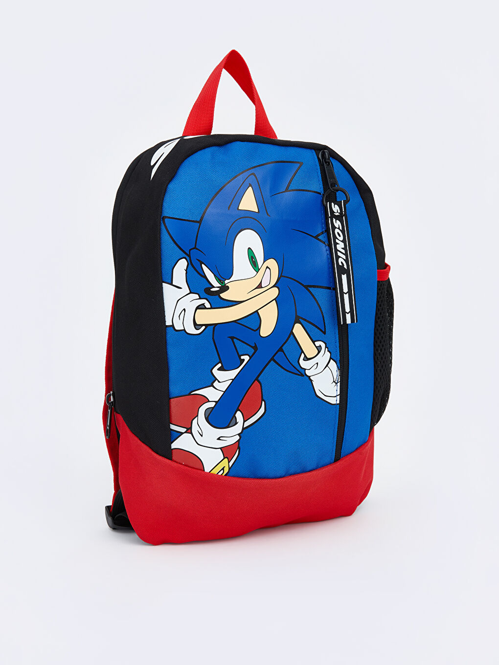 Mavi Sonic Baskılı Erkek Çocuk Sırt Çantası-1