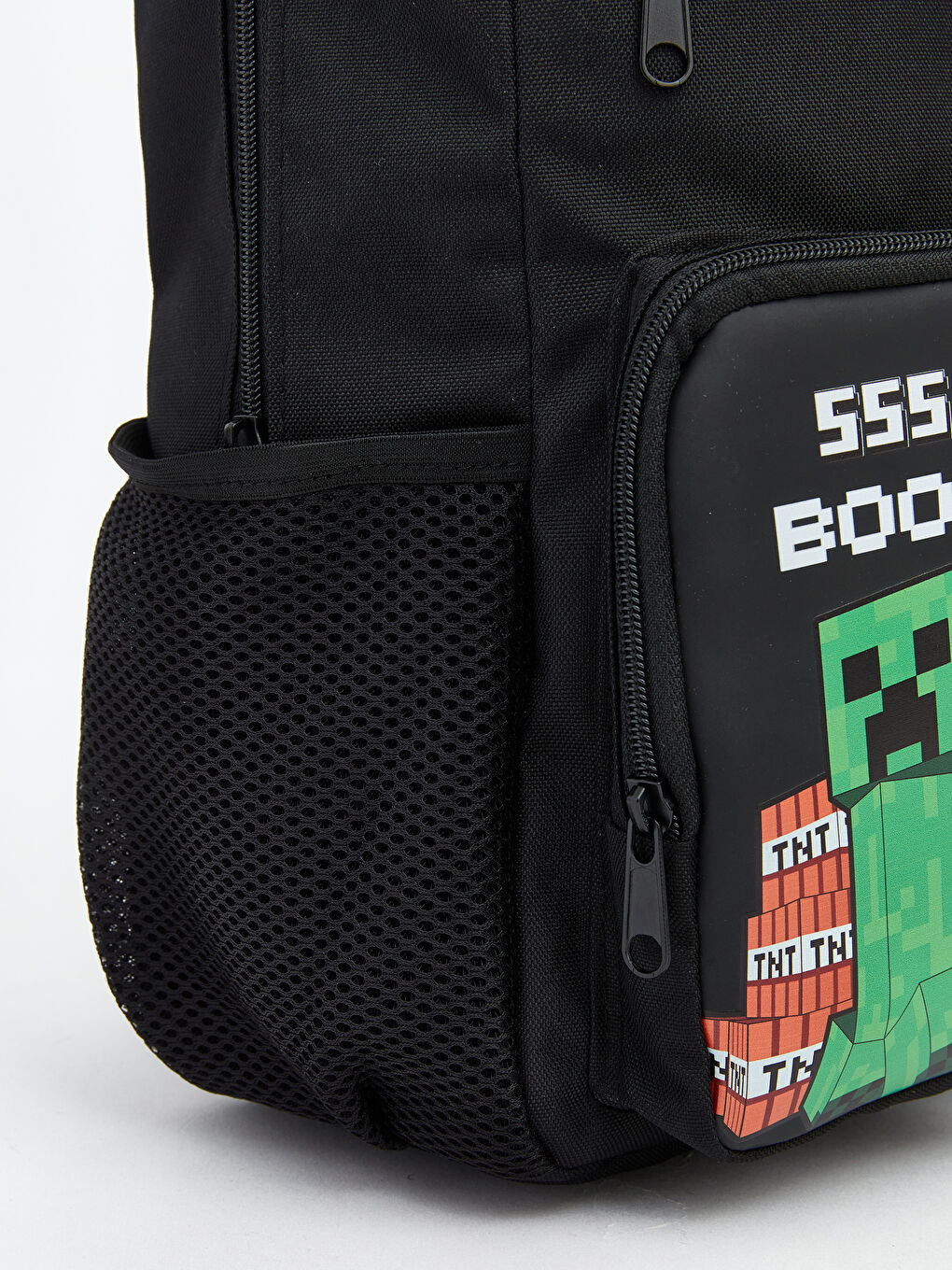 Minecraft Baskılı Erkek Çocuk Sırt Çantası-3