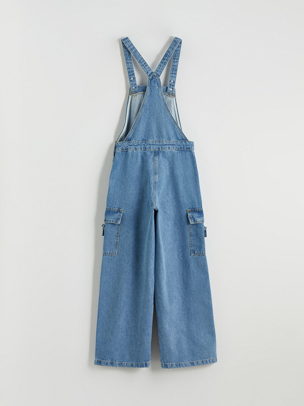 Girl BLUE Dungarees-2