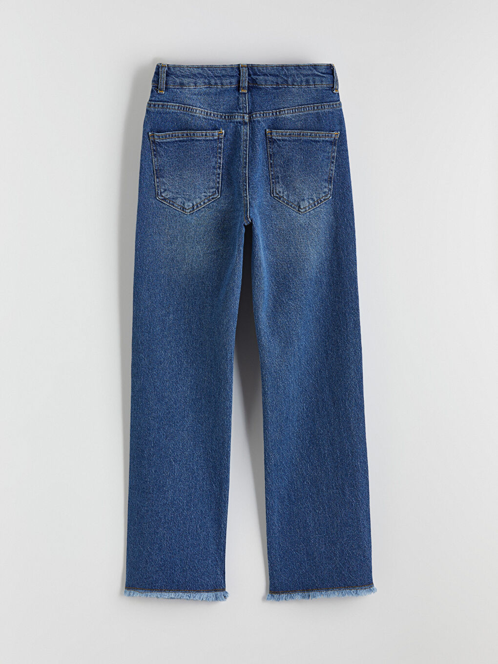 İndigo Straight Fit Kız Çocuk Jean Pantolon-3