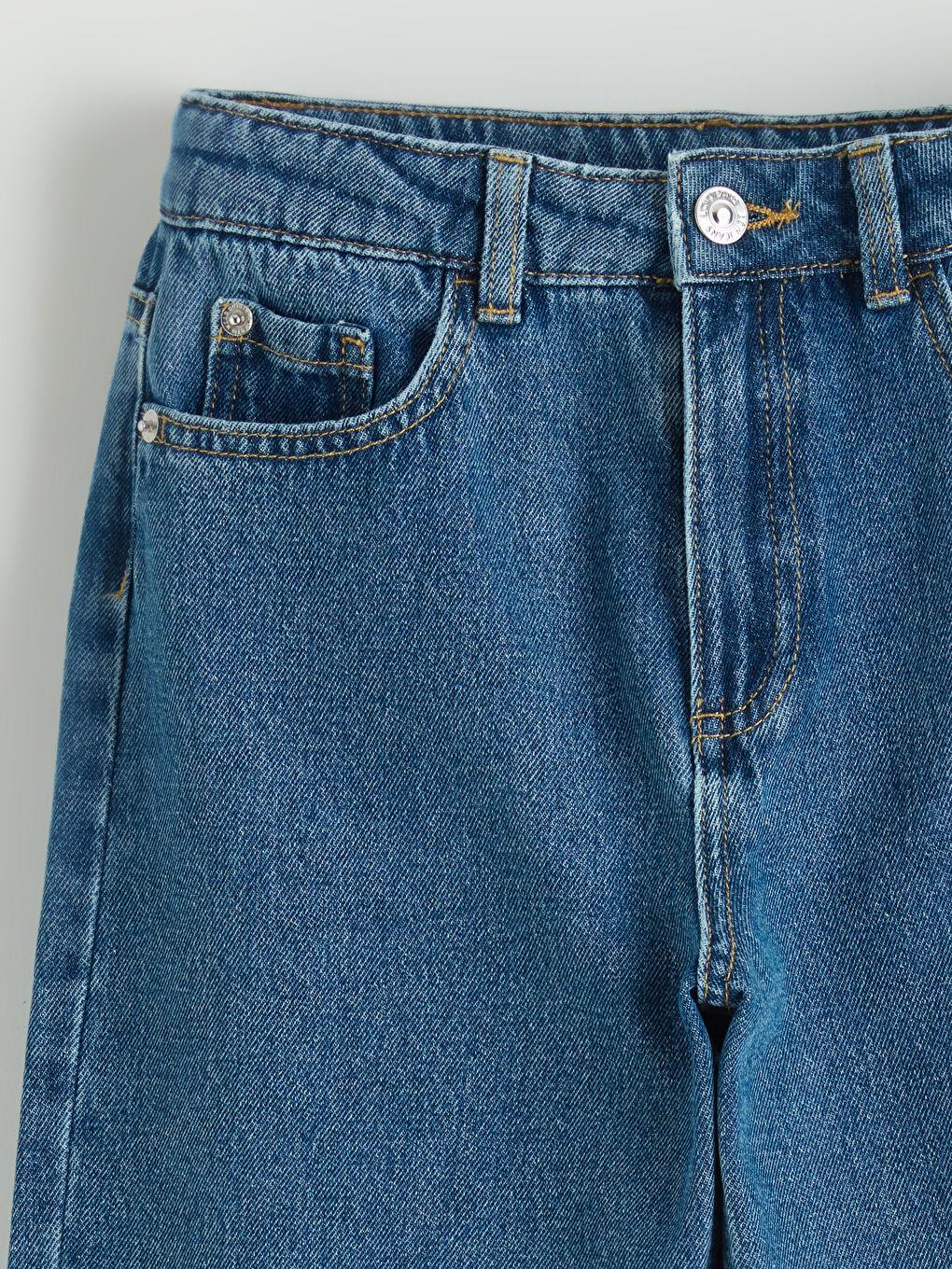 Devojačke farmerke sa širokim nogavicama-1