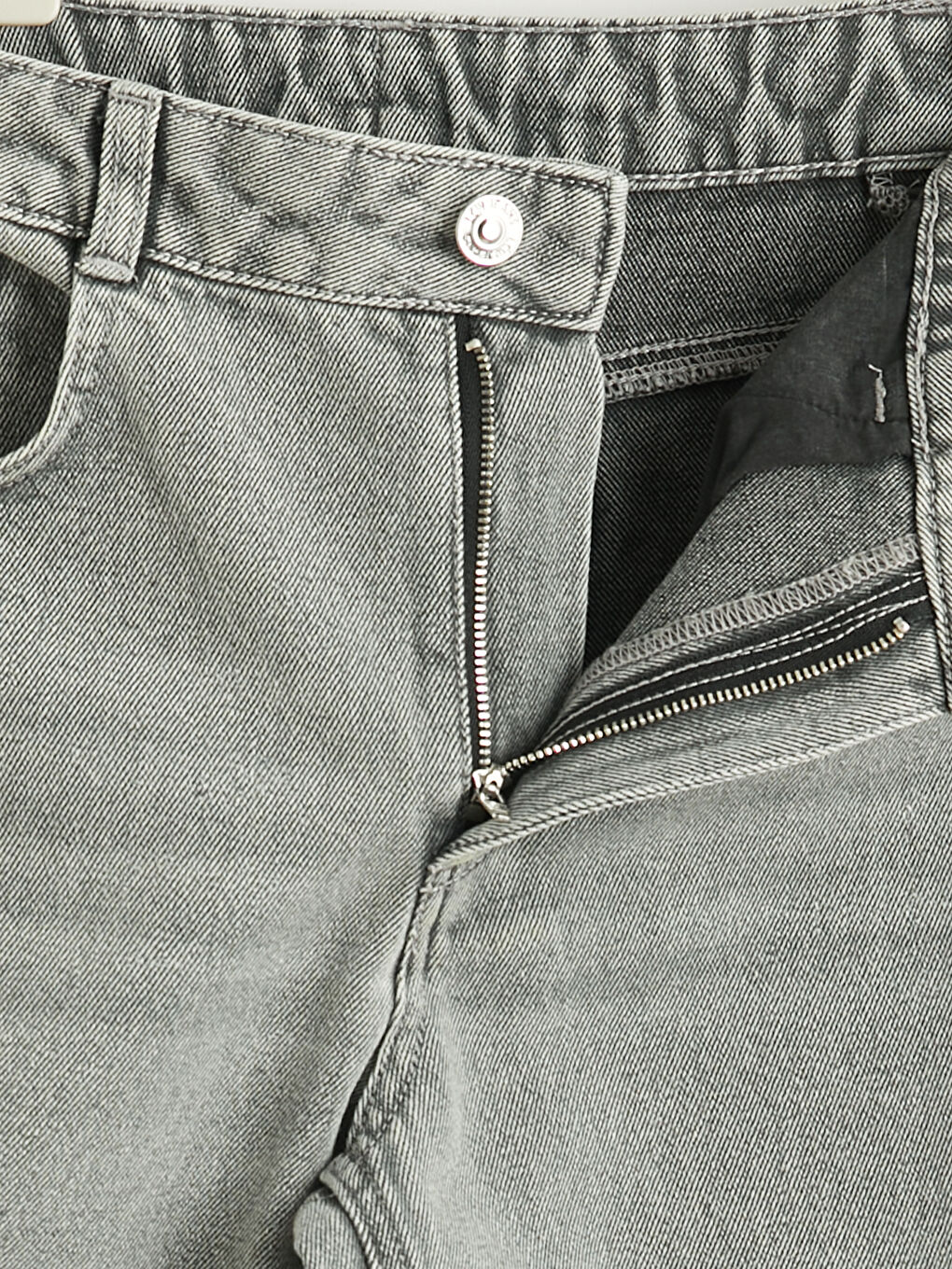 Wideleg Embroidered Girls' Jeans-4