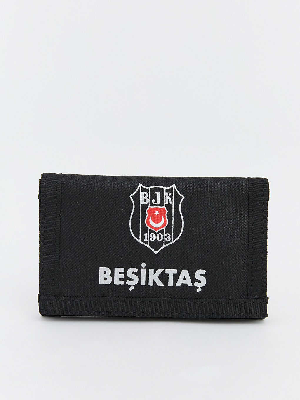 Siyah Beşiktaş Baskılı Erkek Çocuk Cüzdan