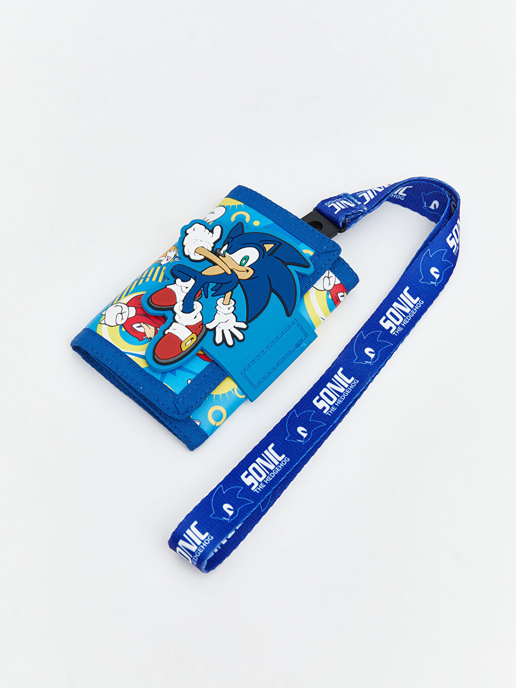 Karışık Sonic Baskılı Erkek Çocuk Cüzdan-1