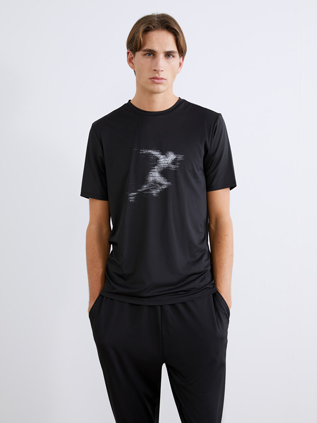 Men's crew neck sports t-shirt-3