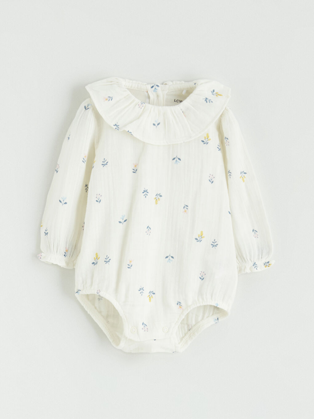 Baby Girl Snap-Closure Bodysuit and Sweatpants-3