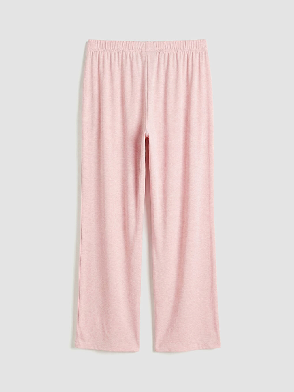 Pembe V Yaka Kadın Pijama Takım-4