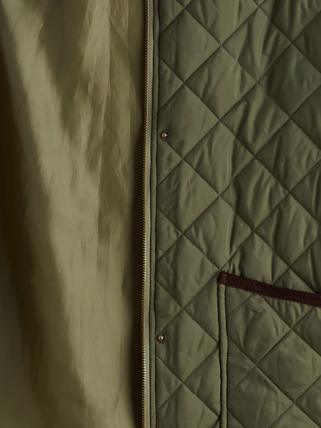 Velvet Collared Oversized Women's Puffer Coat-6