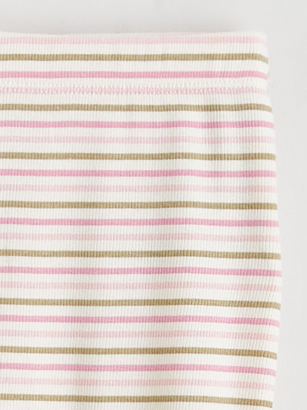 Striped Tee and Leggings Set for Baby Girls-5