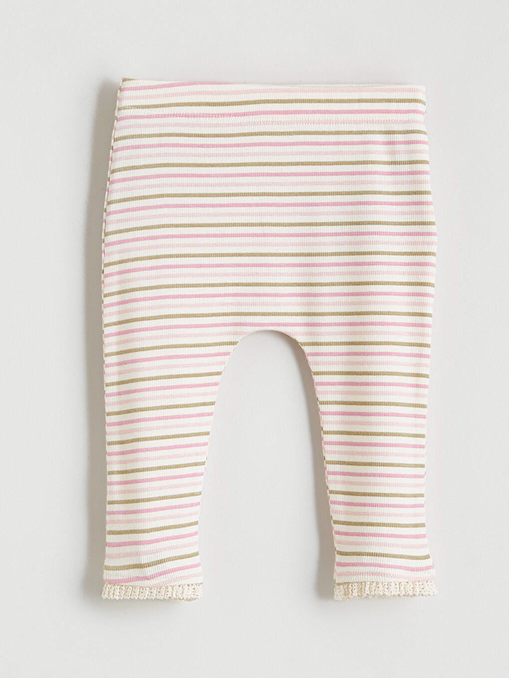 Striped Tee and Leggings Set for Baby Girls-6