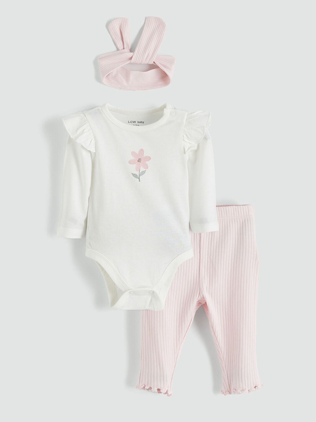 Baby Girl ECRU Set