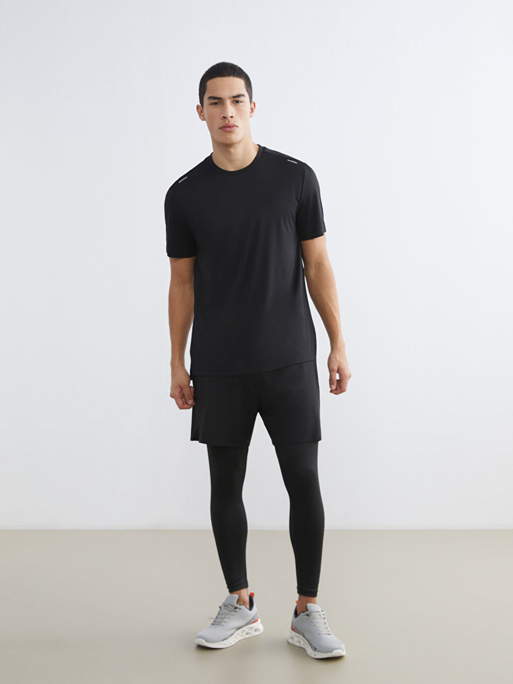 Crew Neck Men's Sports T-Shirt-1