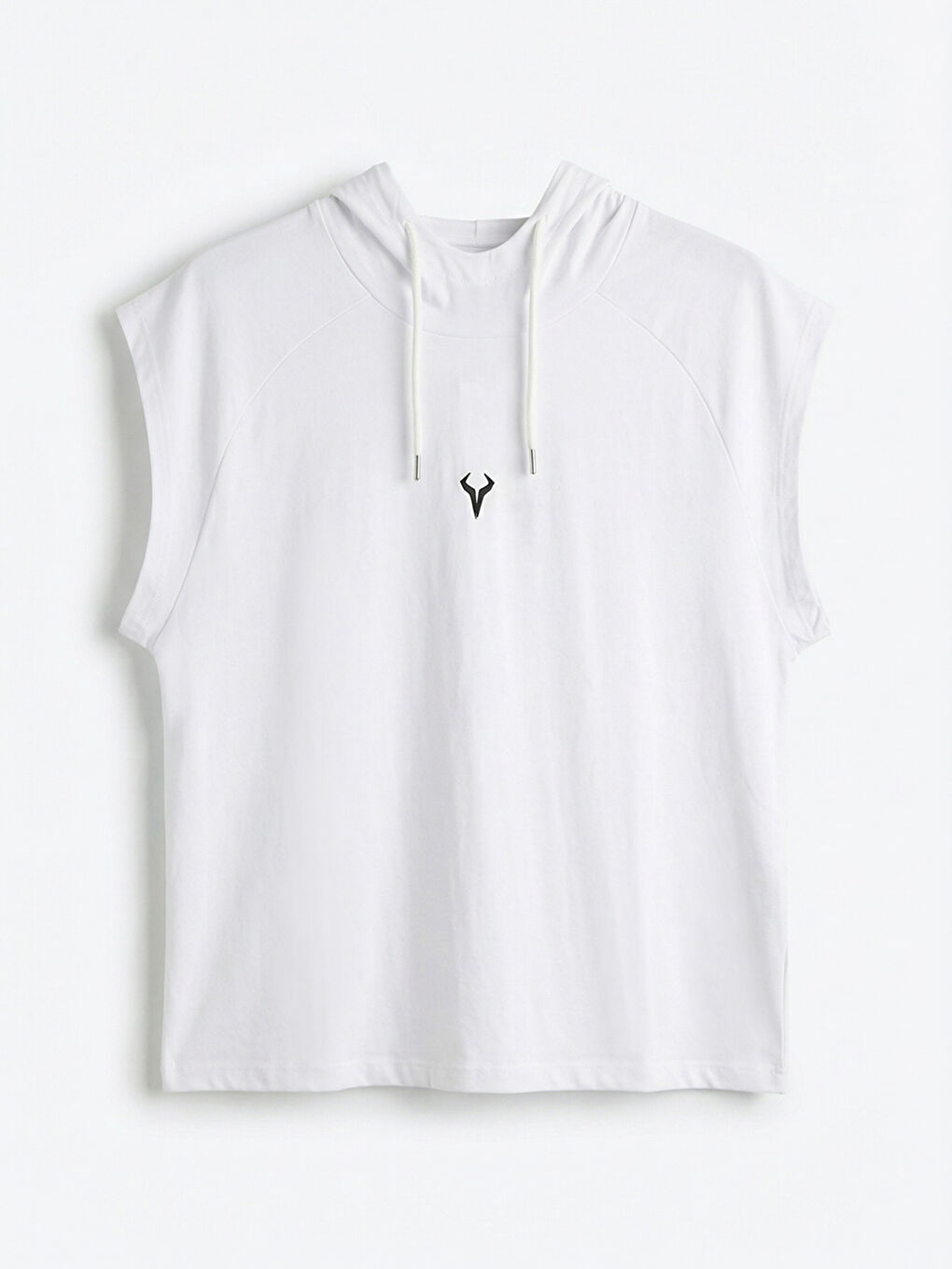 Man WHITE Athletic Tank Top-4