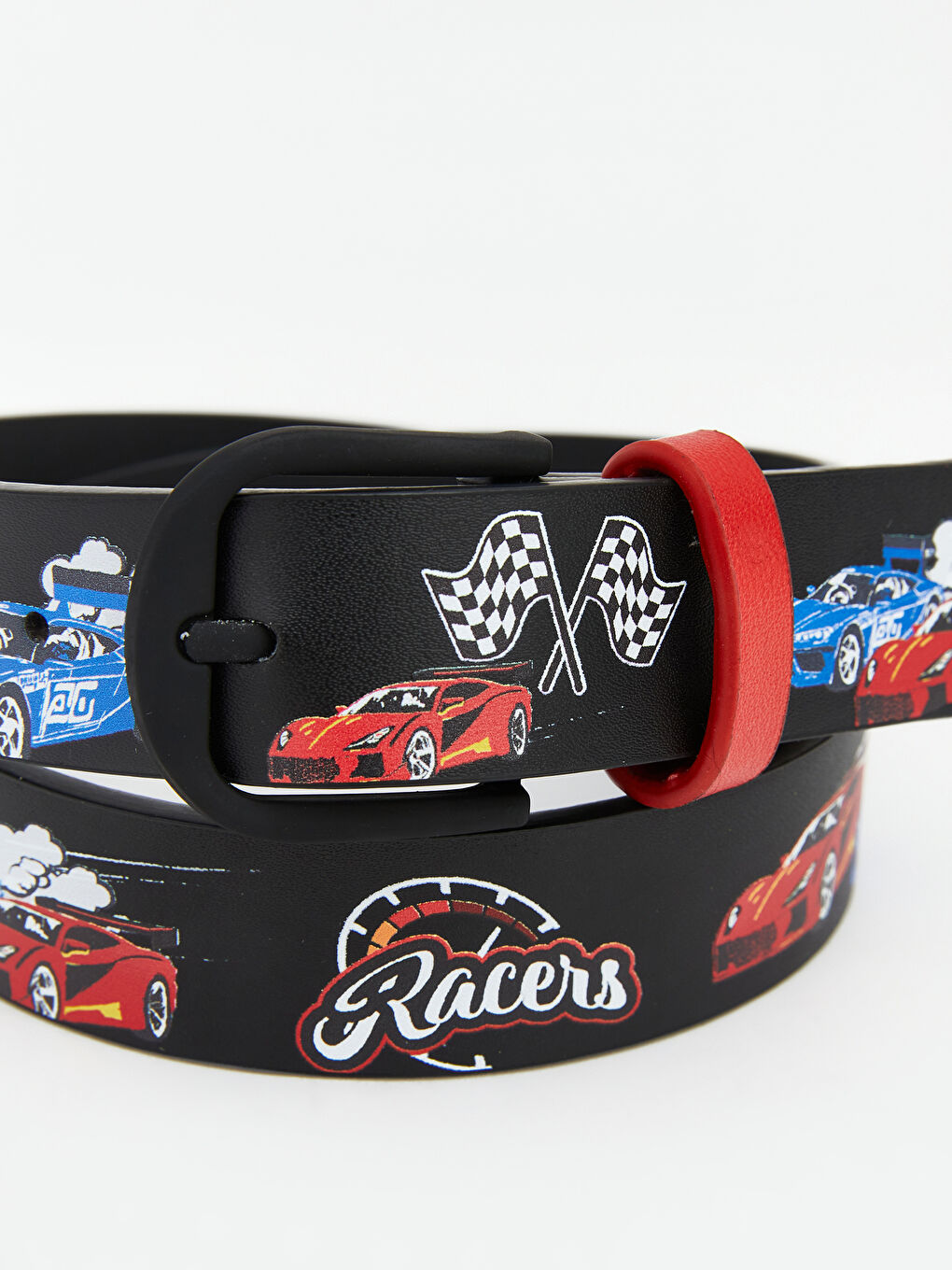 Ремень для мальчиков из искусственной кожи с принтом-3