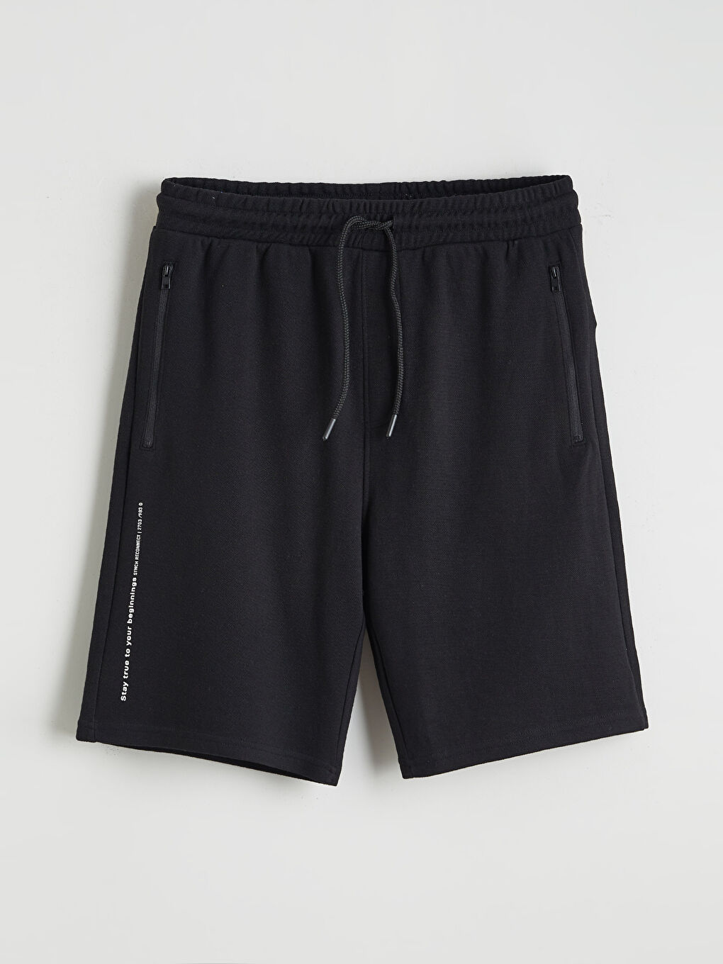 Мужчины Черный Шорты-4