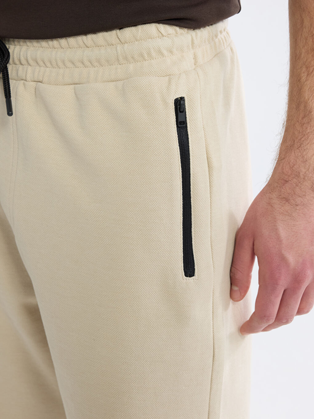 Мужчины Бежевый Шорты-2