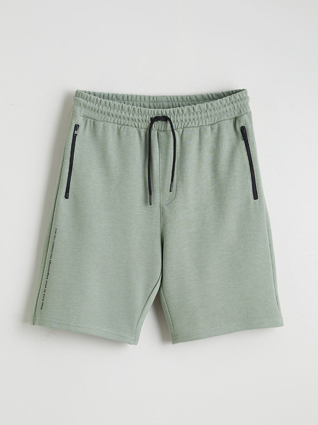 Мужчины Зелёный Шорты-4