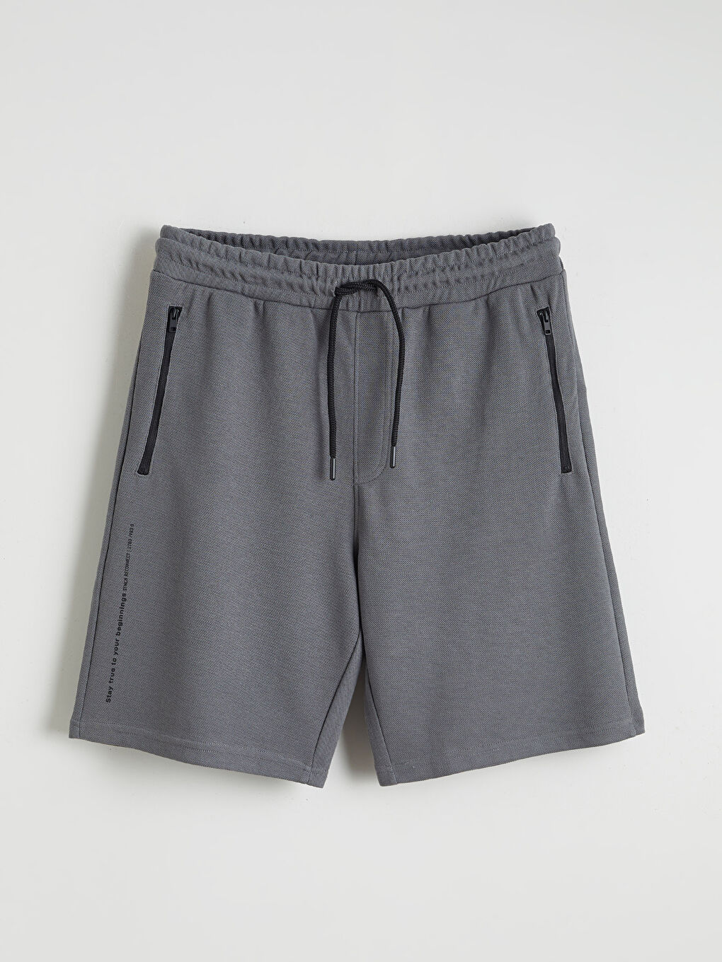 Мужчины Серый Шорты-4