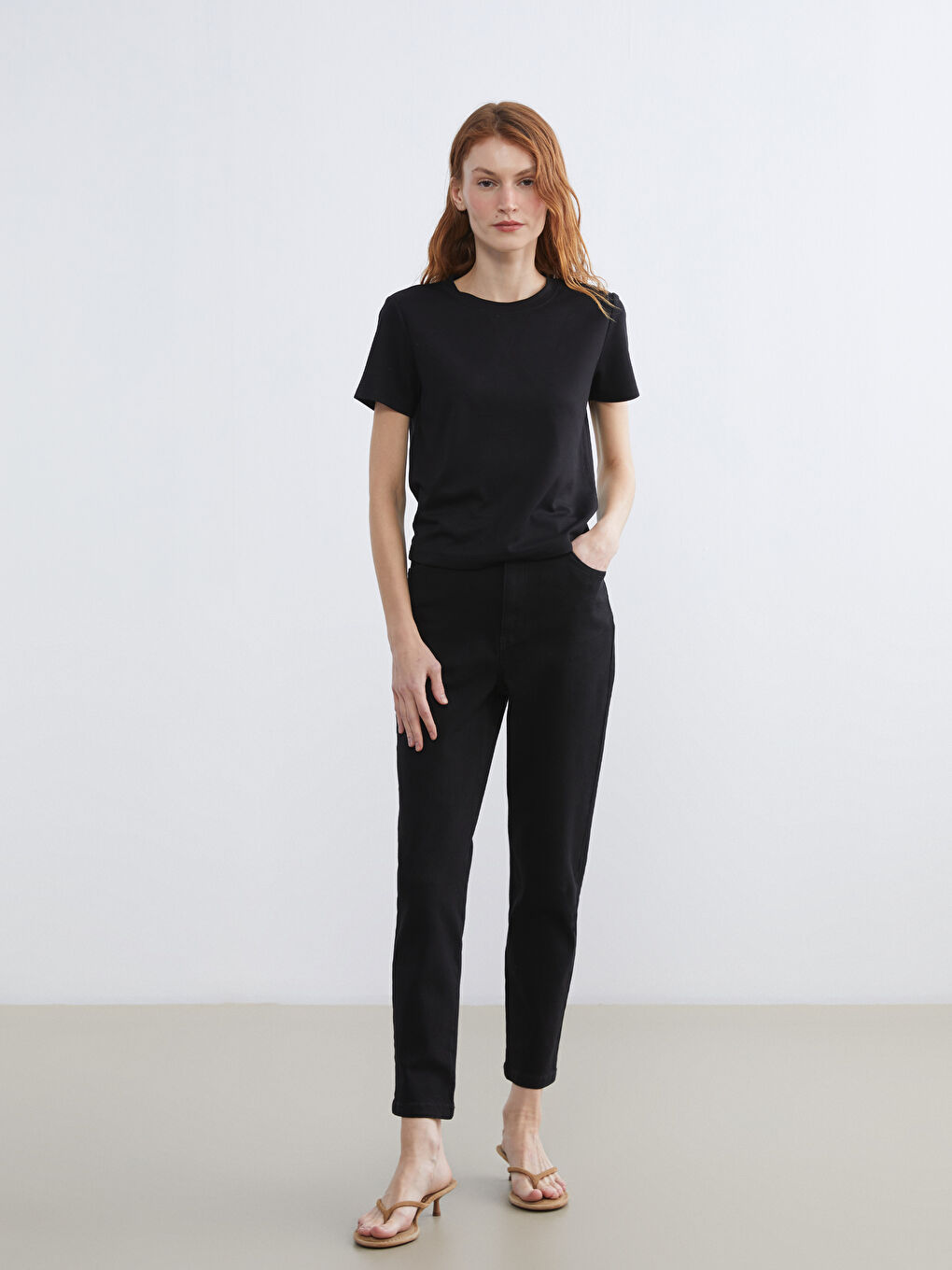 Женщины Черный Джинсы