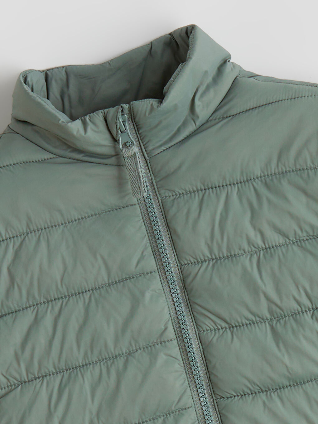 Haki Dik Yaka Erkek Çocuk Şişme Yelek-1