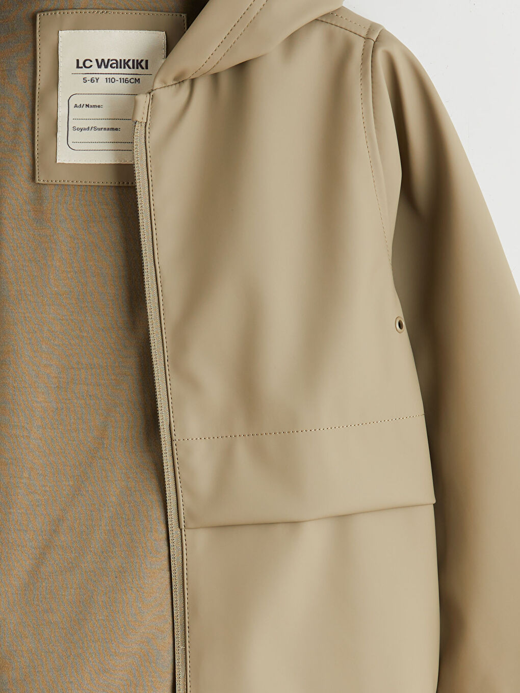 Junge KHAKI Mantel-3