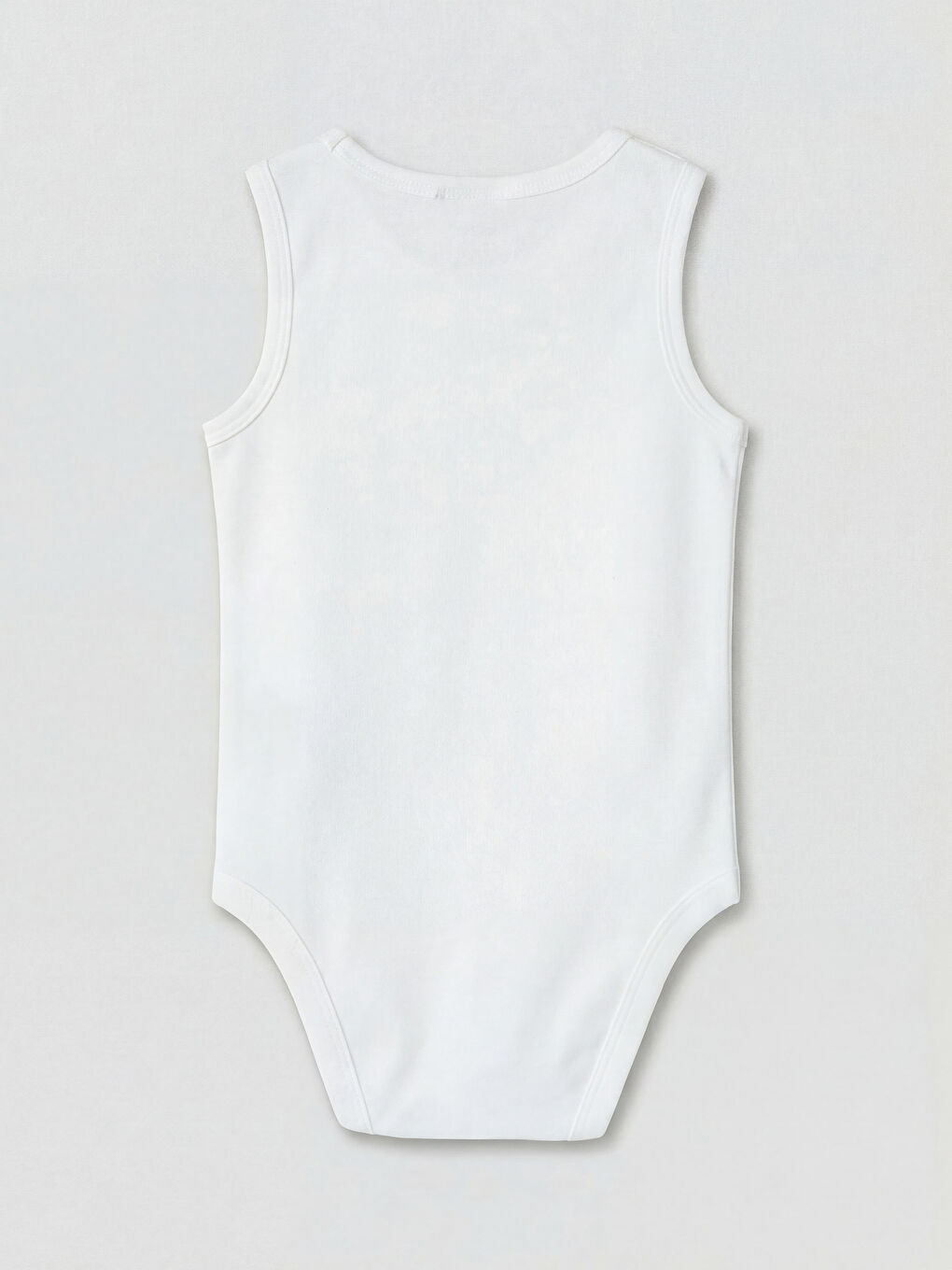 Ekru Bisiklet Yaka Kız Bebek Çıtçıtlı Body 3'lü-4