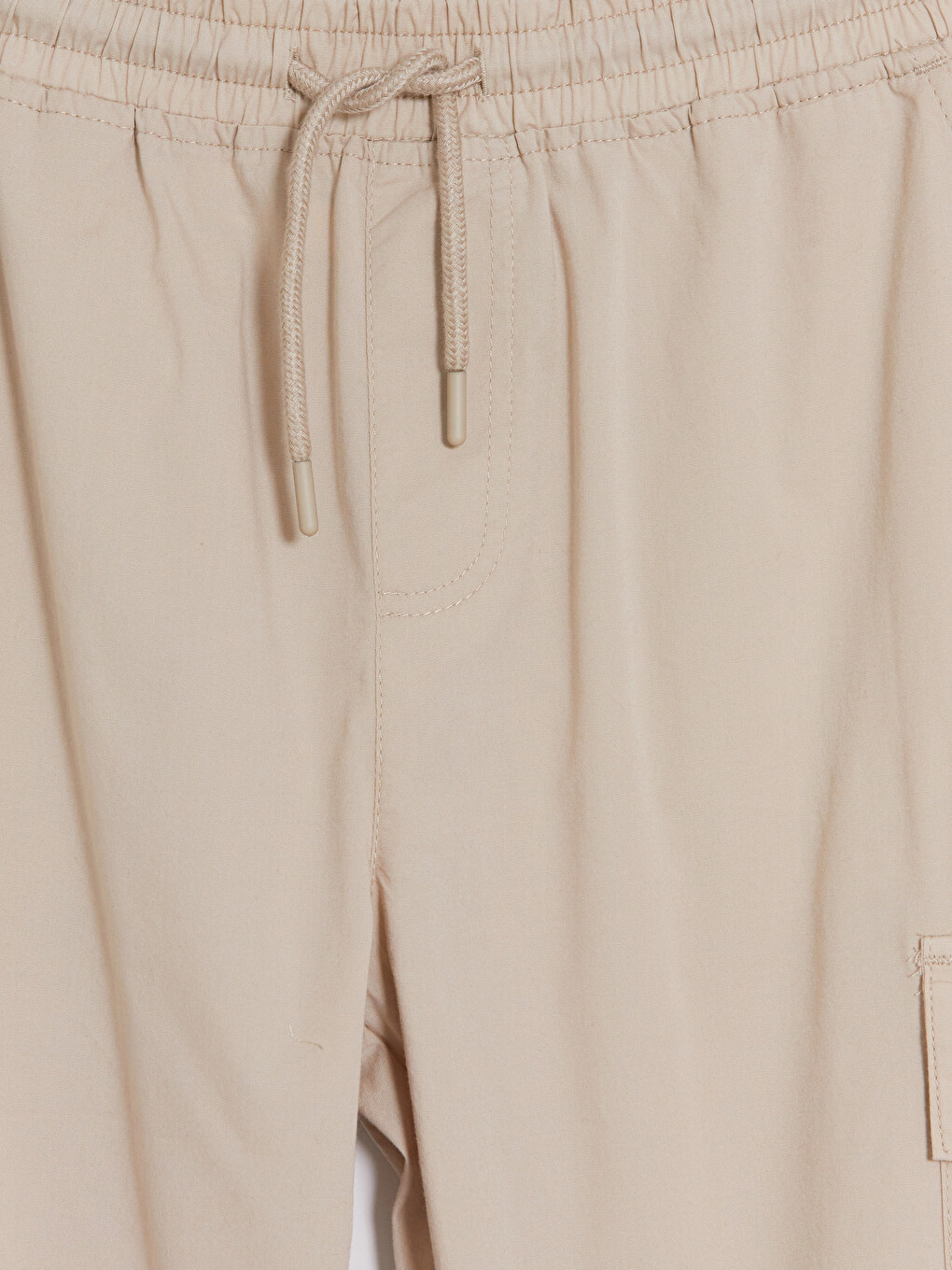 Gri Regular Fit Poplin Erkek Jogger Pantolon-2