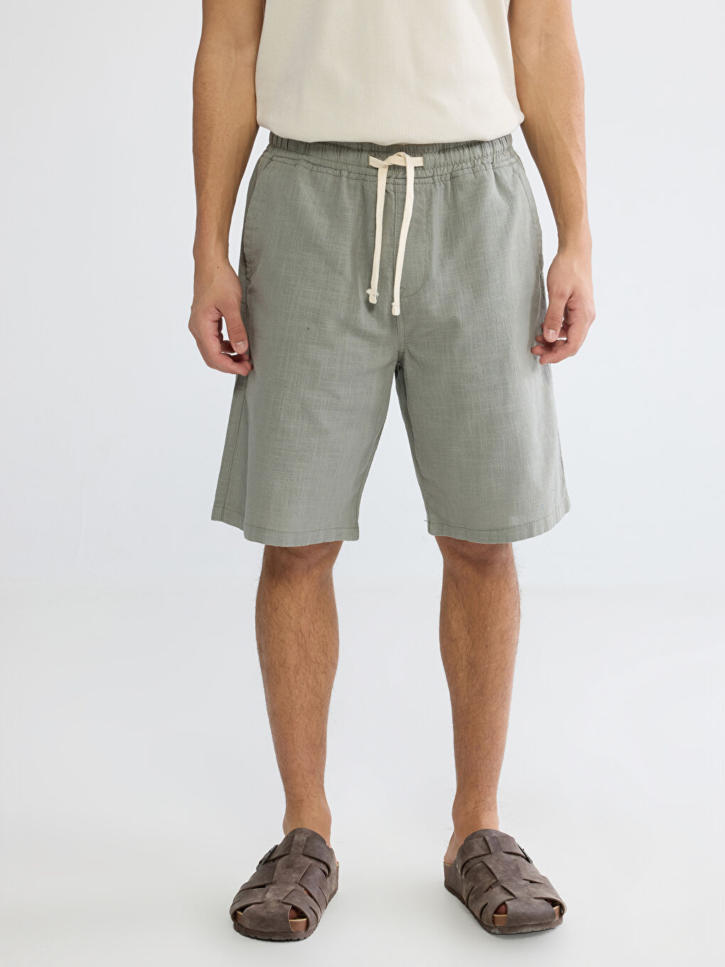 Muškarac TAMNO ZELENA Kratke hlače-1