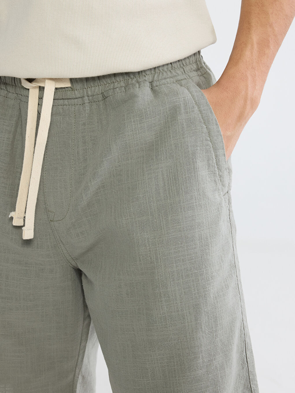 Muškarac TAMNO ZELENA Kratke hlače-2