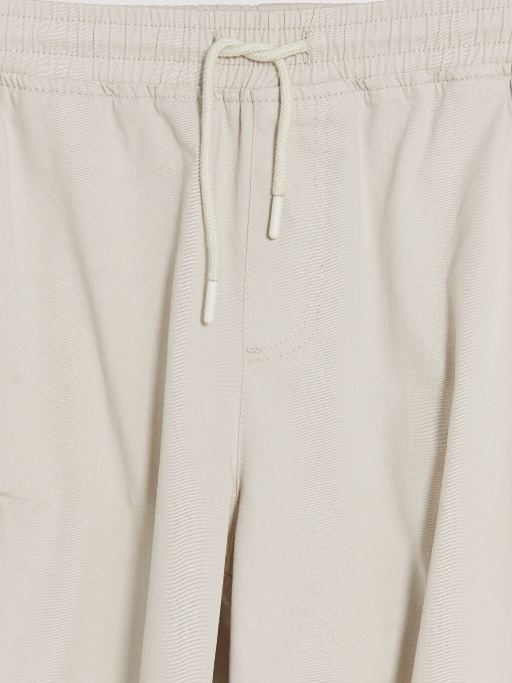 Pantallona Të Shkurtra Cargo Twill Të Rregullta Për Burra-4