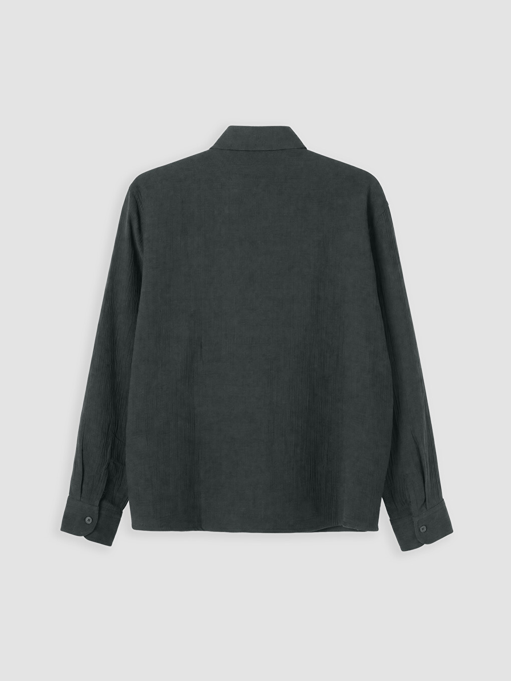 Regular Fit Muslin Men's Shirt-6