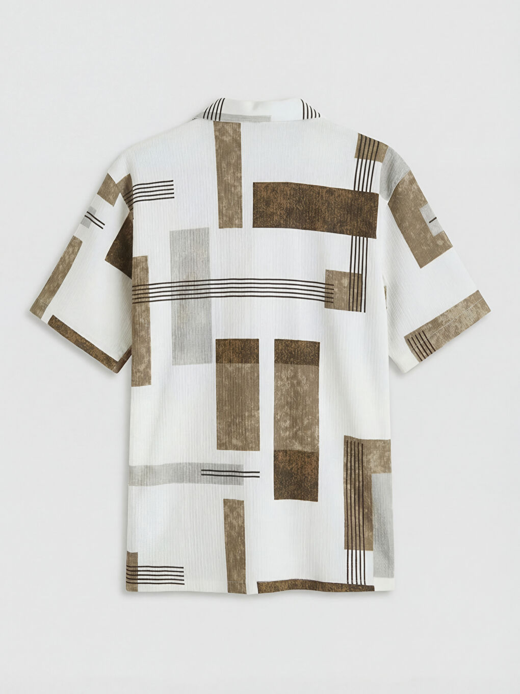 Yeşil Regular Fit Erkek Gömlek-1