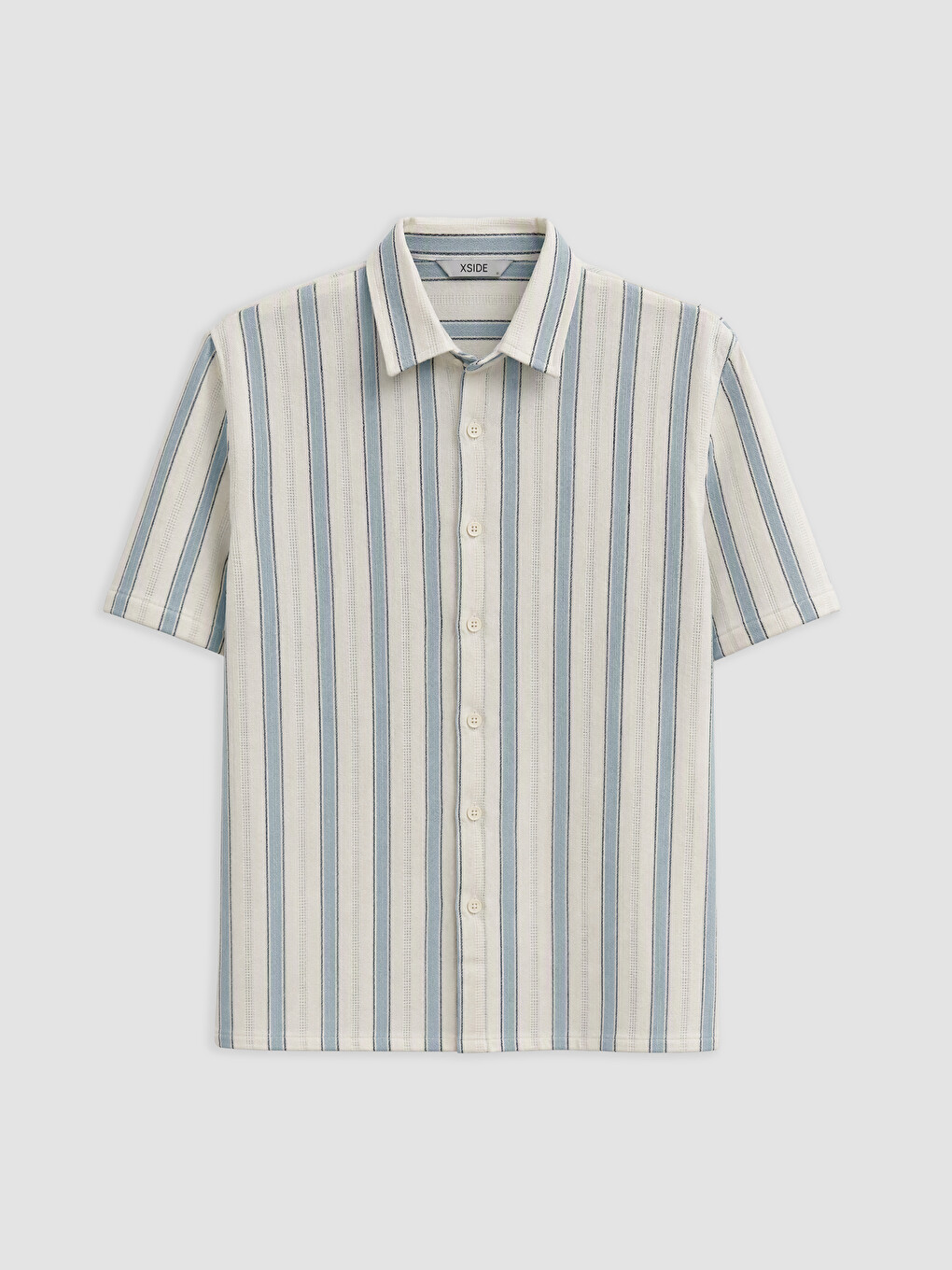 Relax Fit Striped Men's Shirt