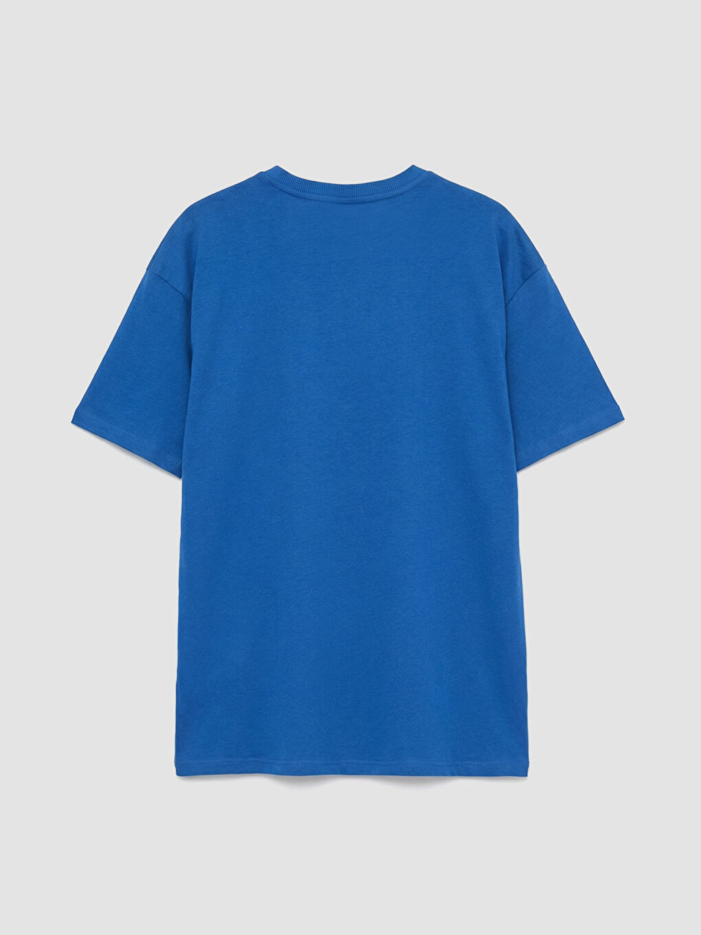 Mavi Bisiklet Yaka California Baskılı Erkek Çocuk Tişört-1