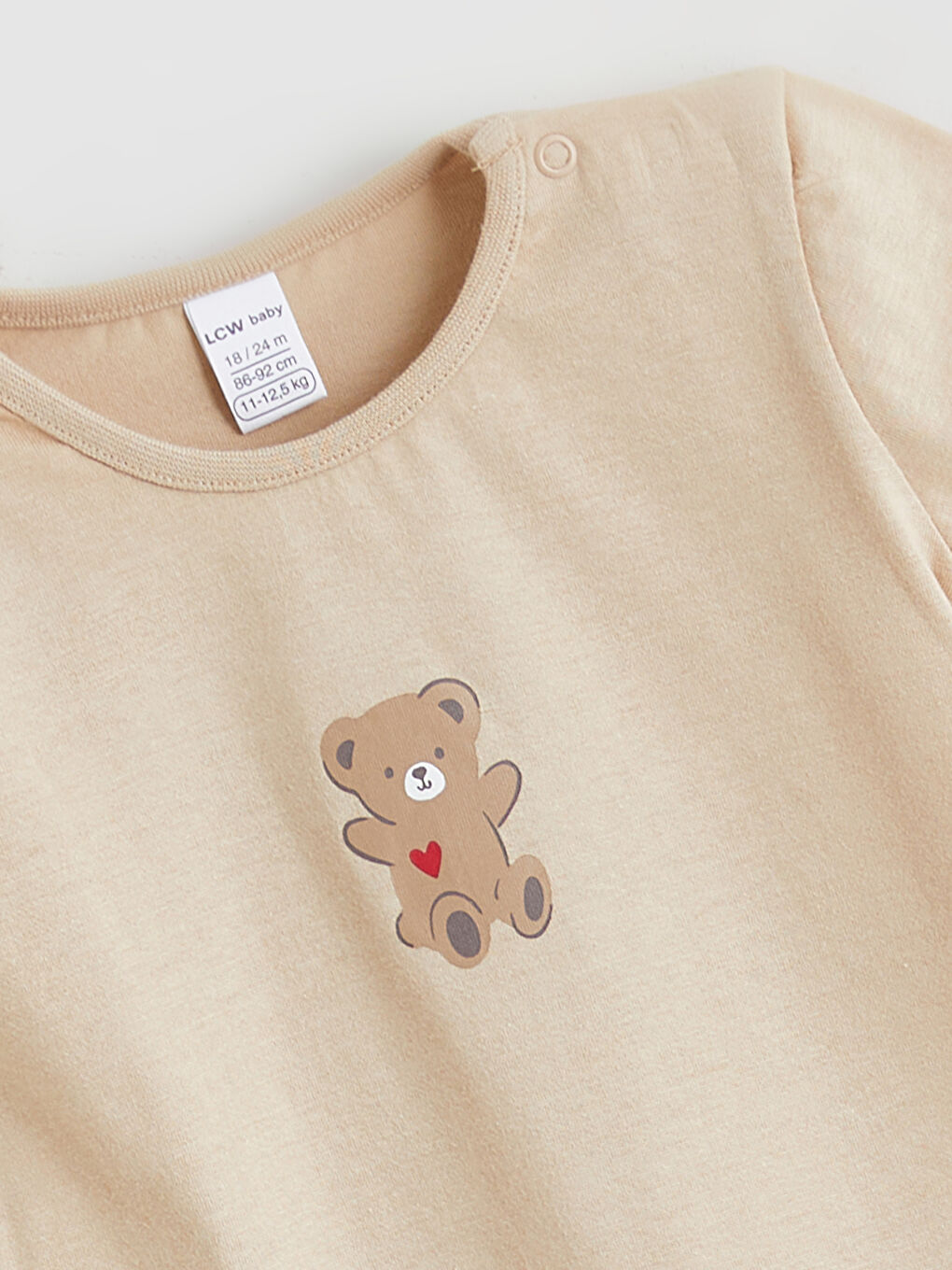 Baby Boy BEIGE T-Shirt-2