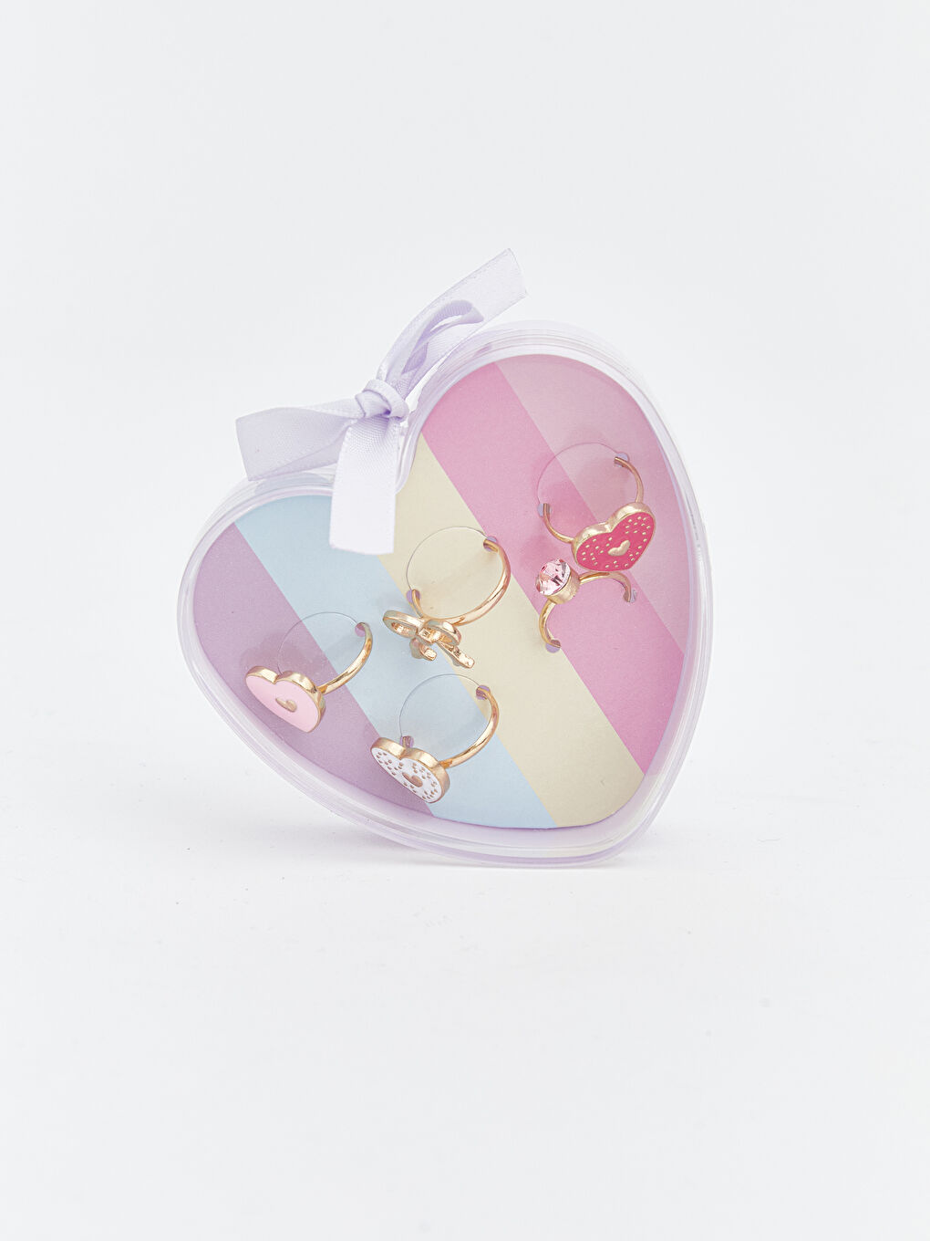 Karışık Kız Çocuk Yüzük Seti 5'li-1