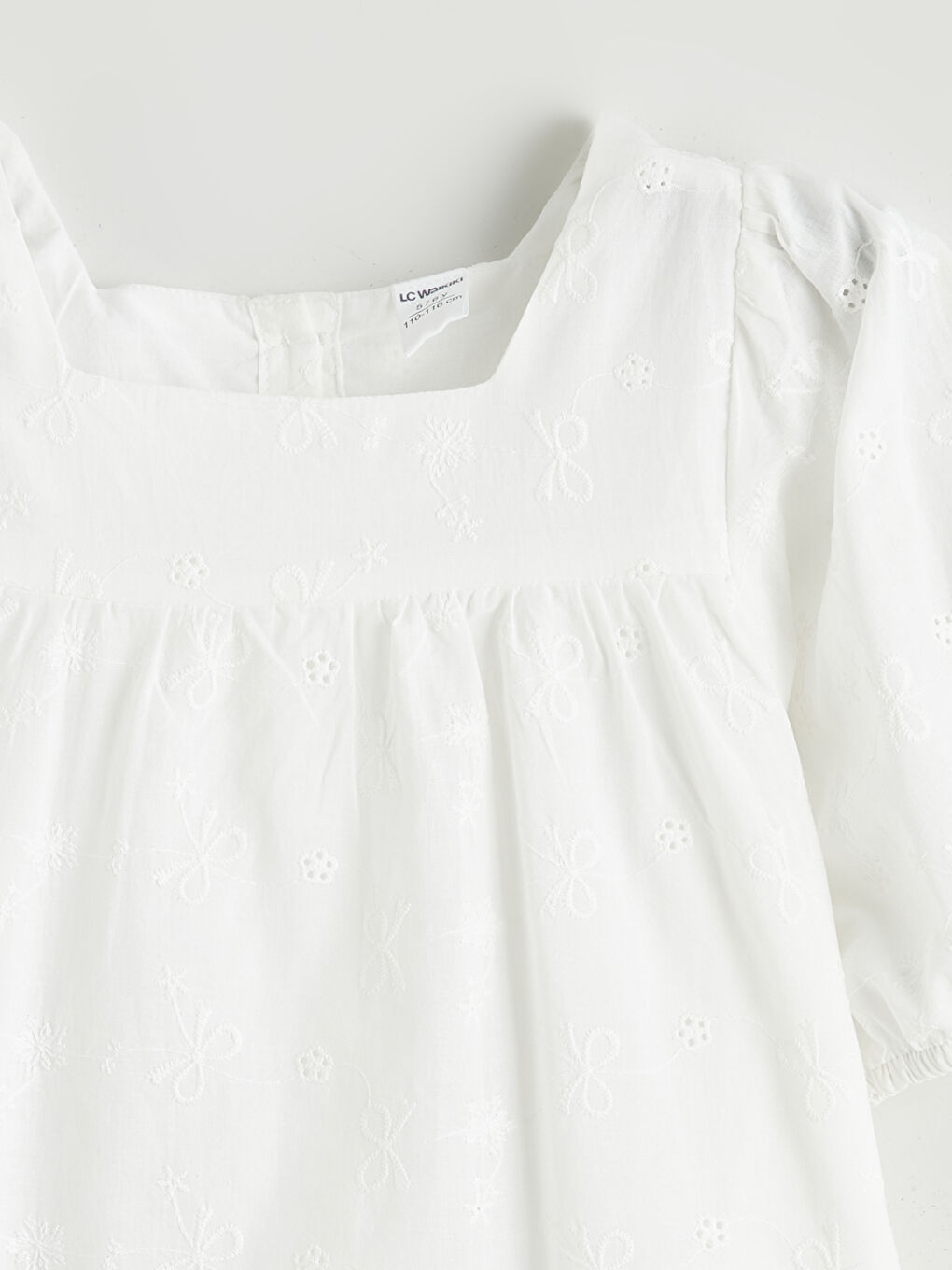 Rochie din jerseu cu model pentru fete-1