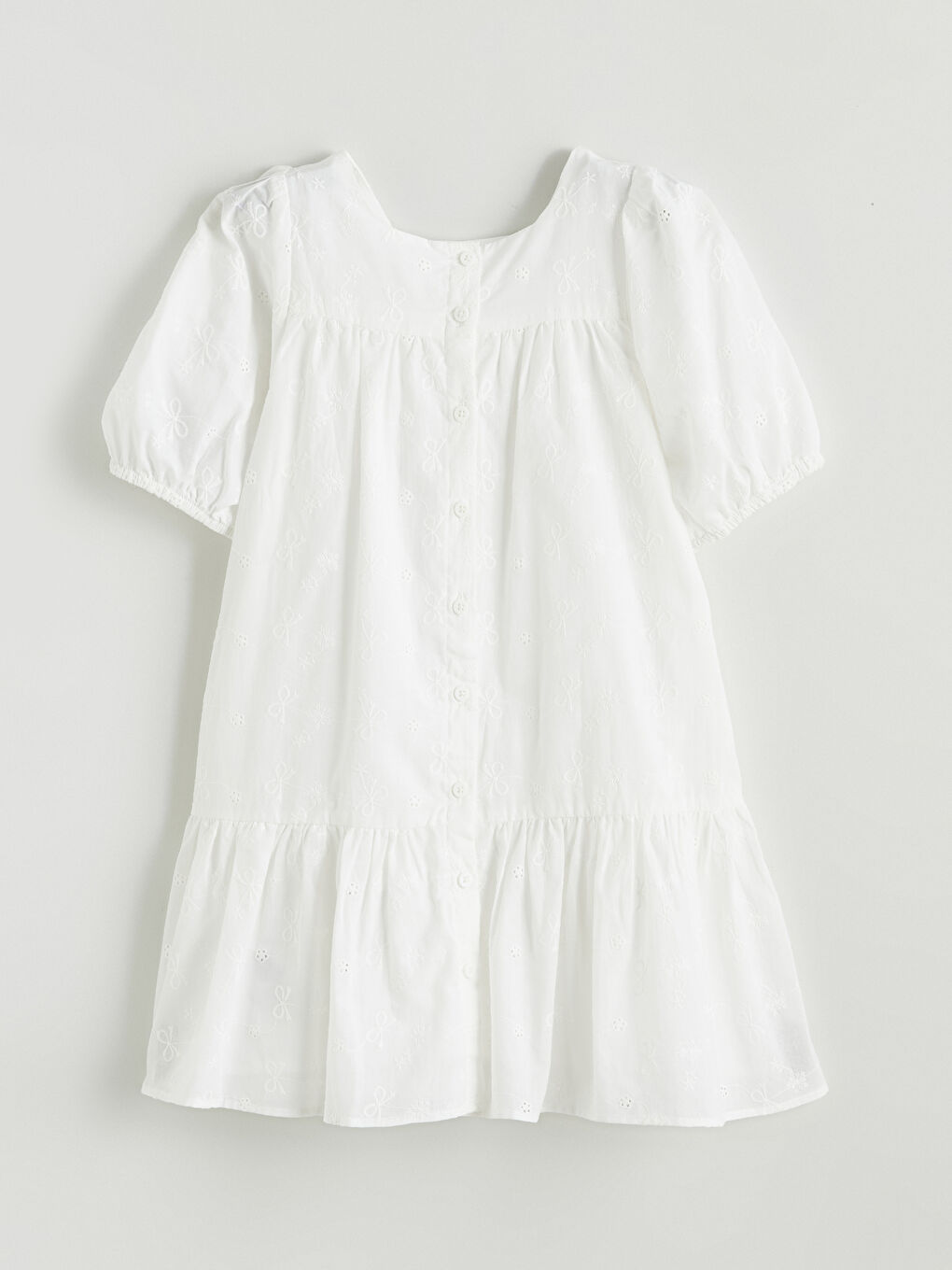 Rochie din jerseu cu model pentru fete-2