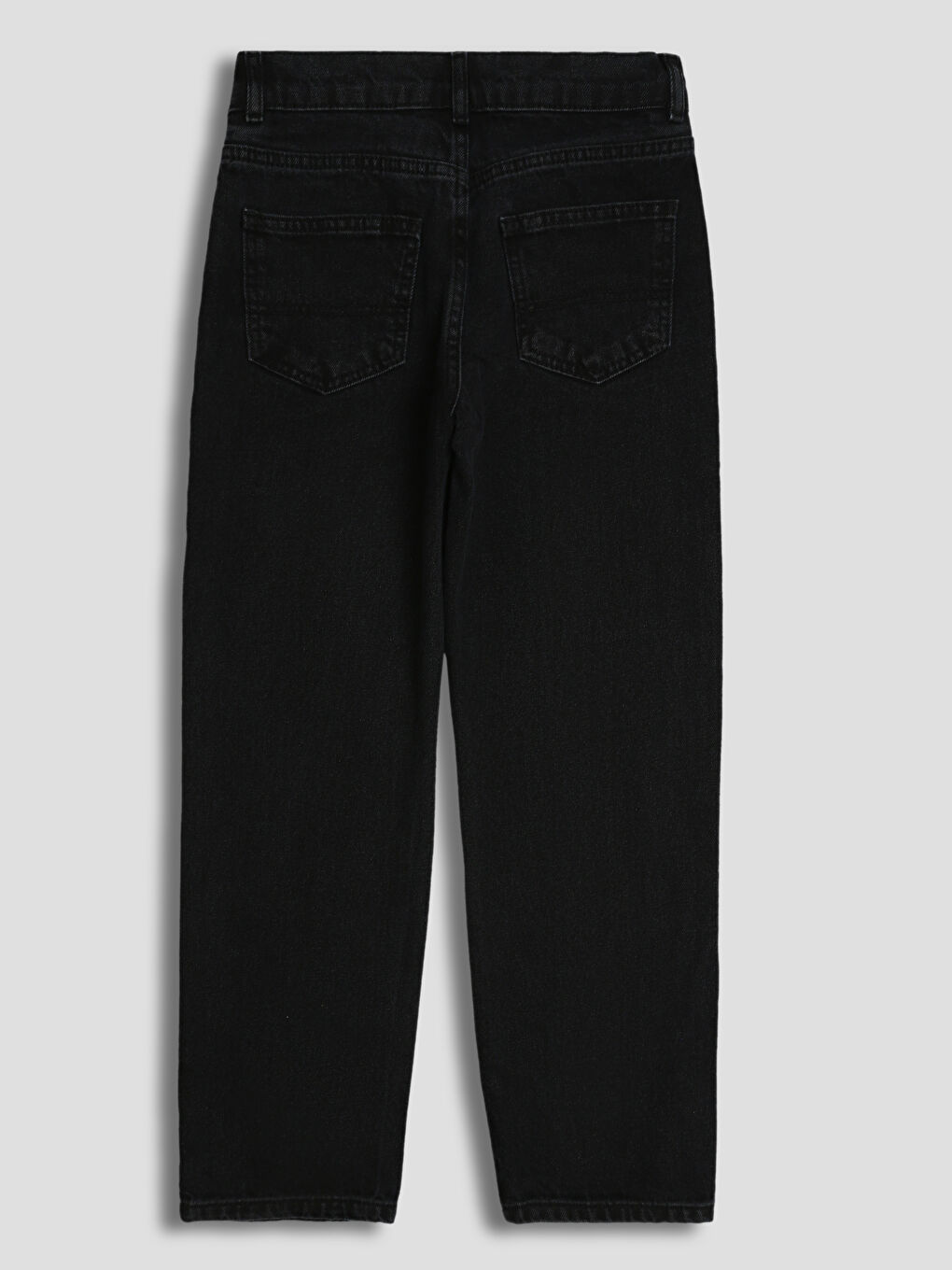 بنطلون جينز أولاد بقصة مريحة-1