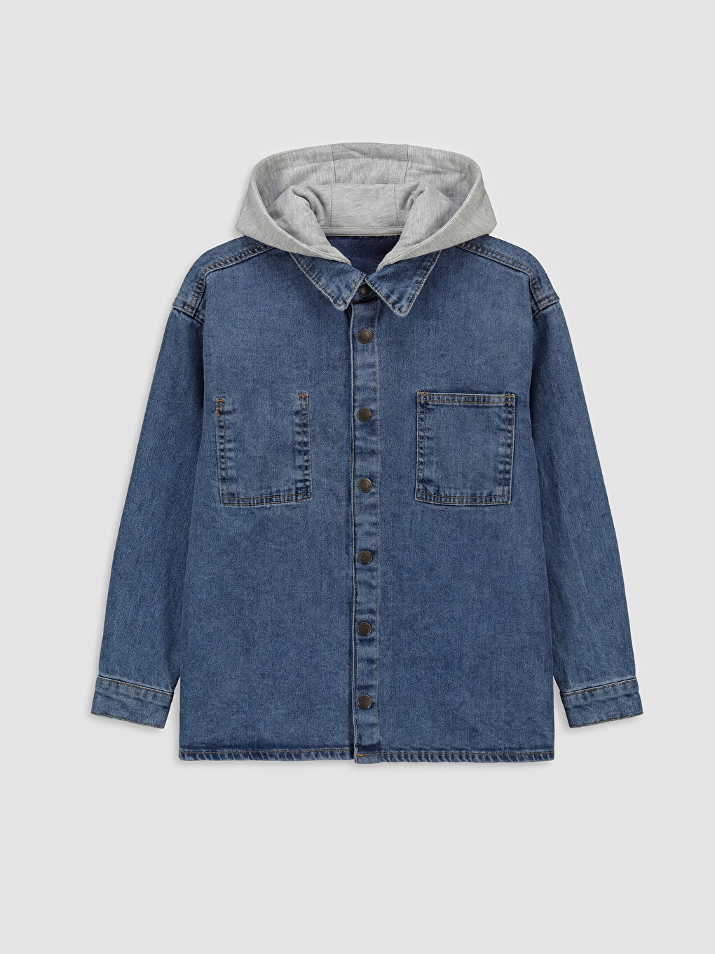 قميص جينز نيلي ولد