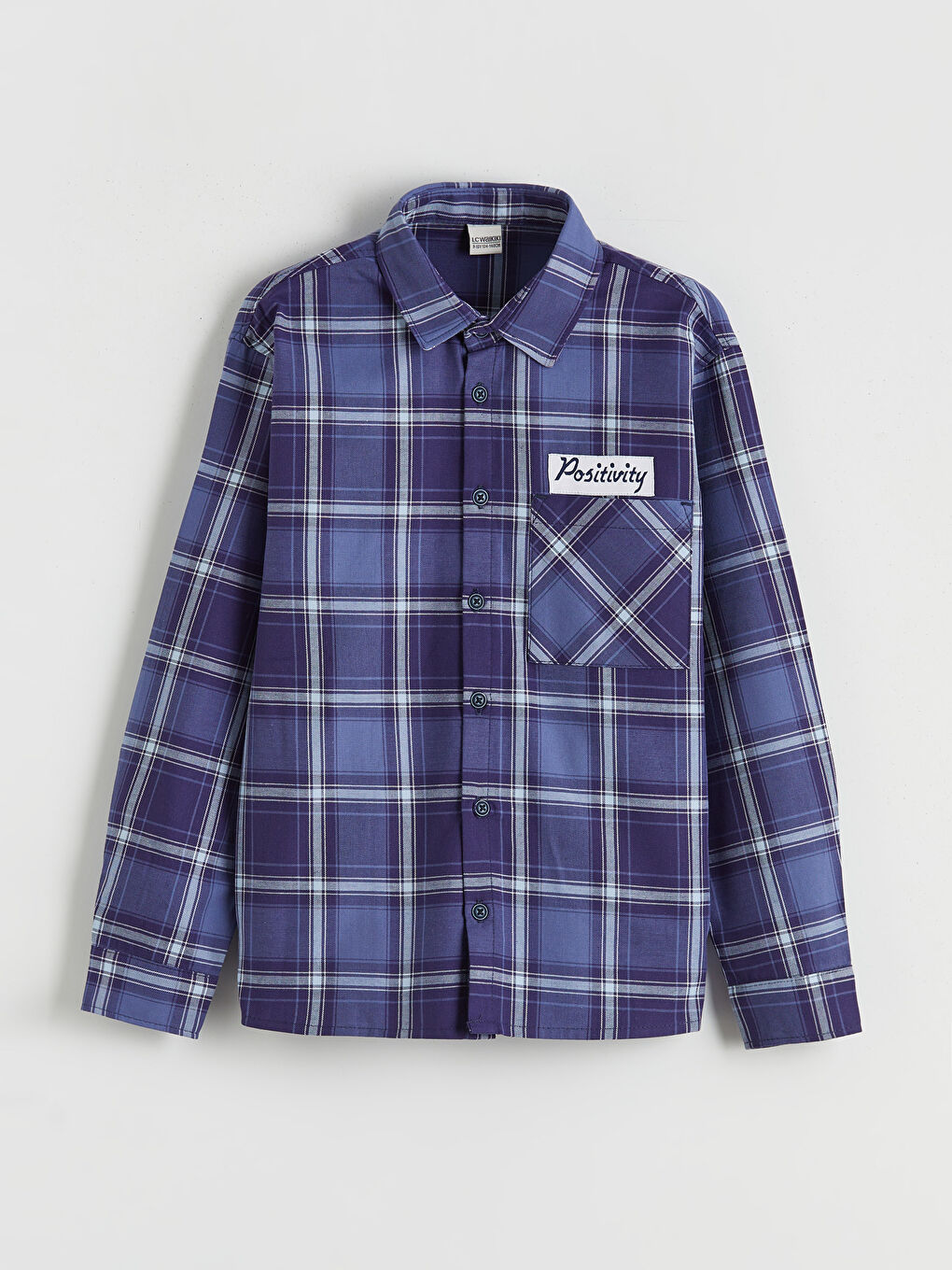 Plaid Twill Boys' Shirt