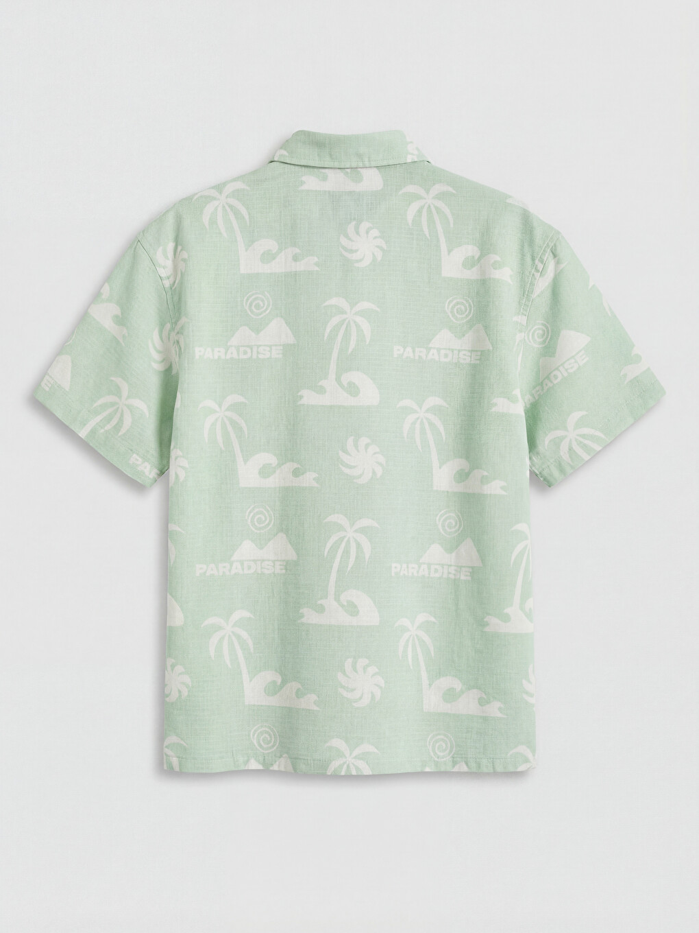 Patterned Muslin Boys' Shirt-1