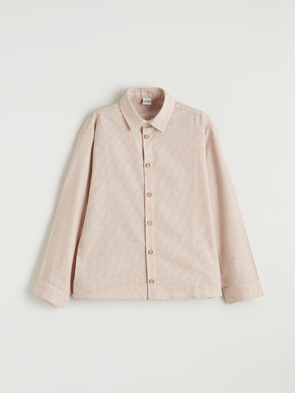 Dobby Fabric Boys' Shirt-1