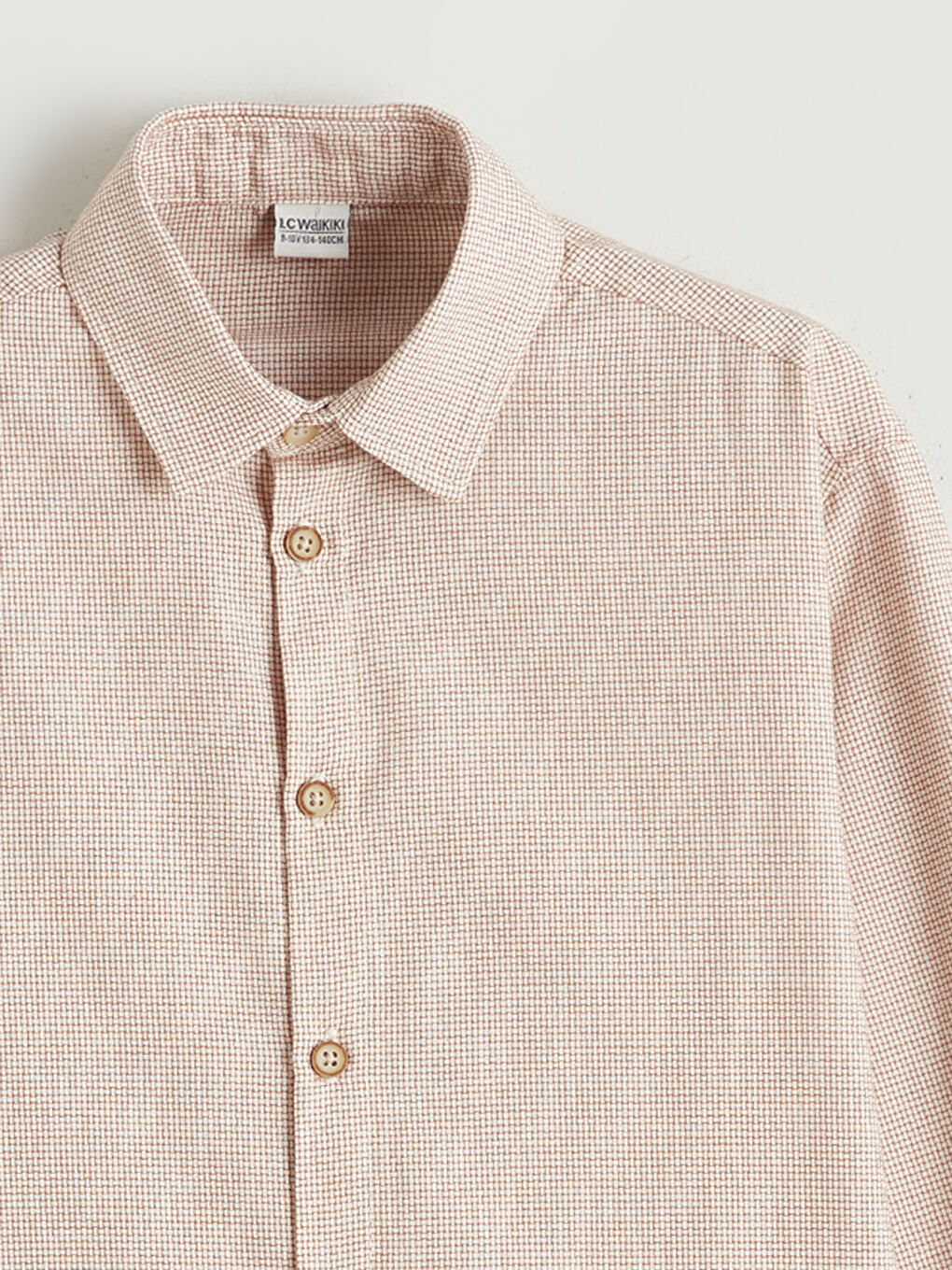 Dobby Fabric Boys' Shirt-4