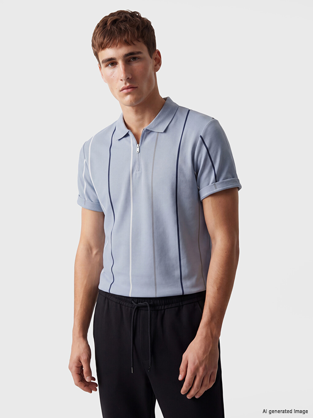 Man Blue T-Shirt