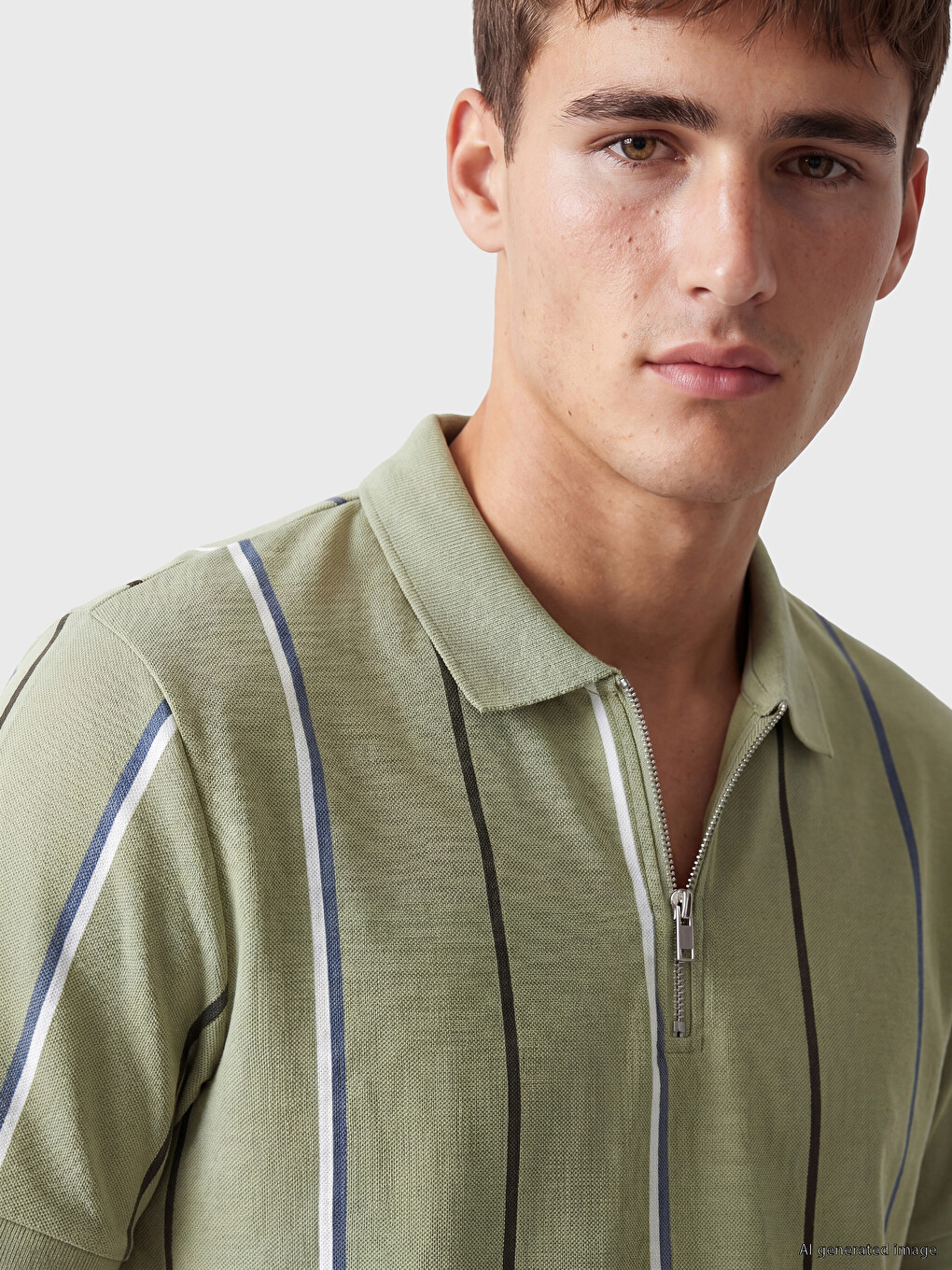 Man Green T-Shirt-2
