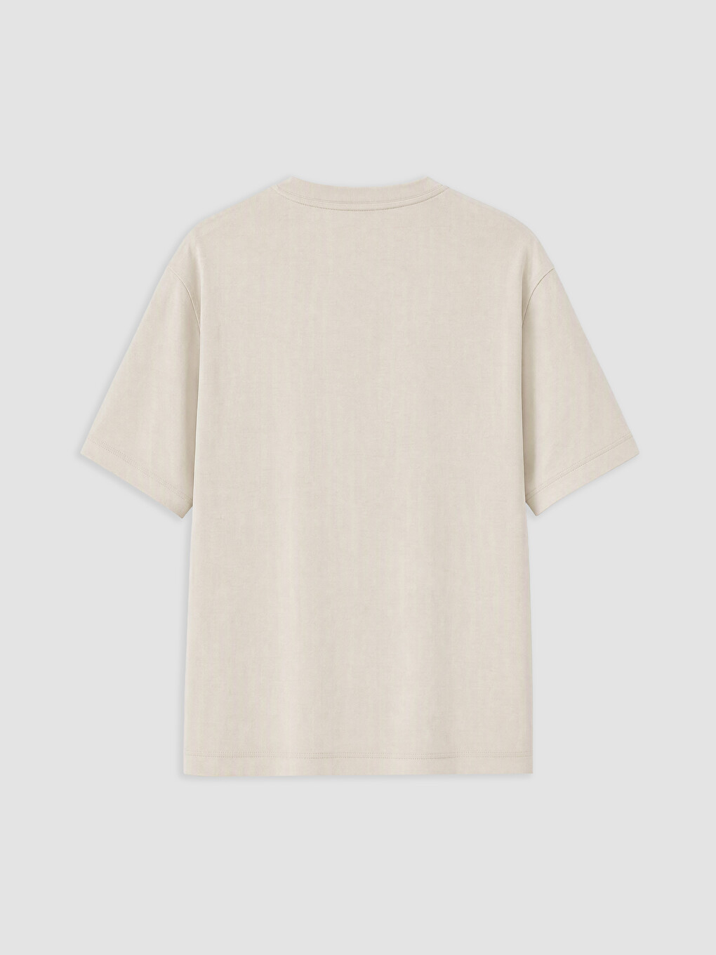 Man Beige T-shirt-1