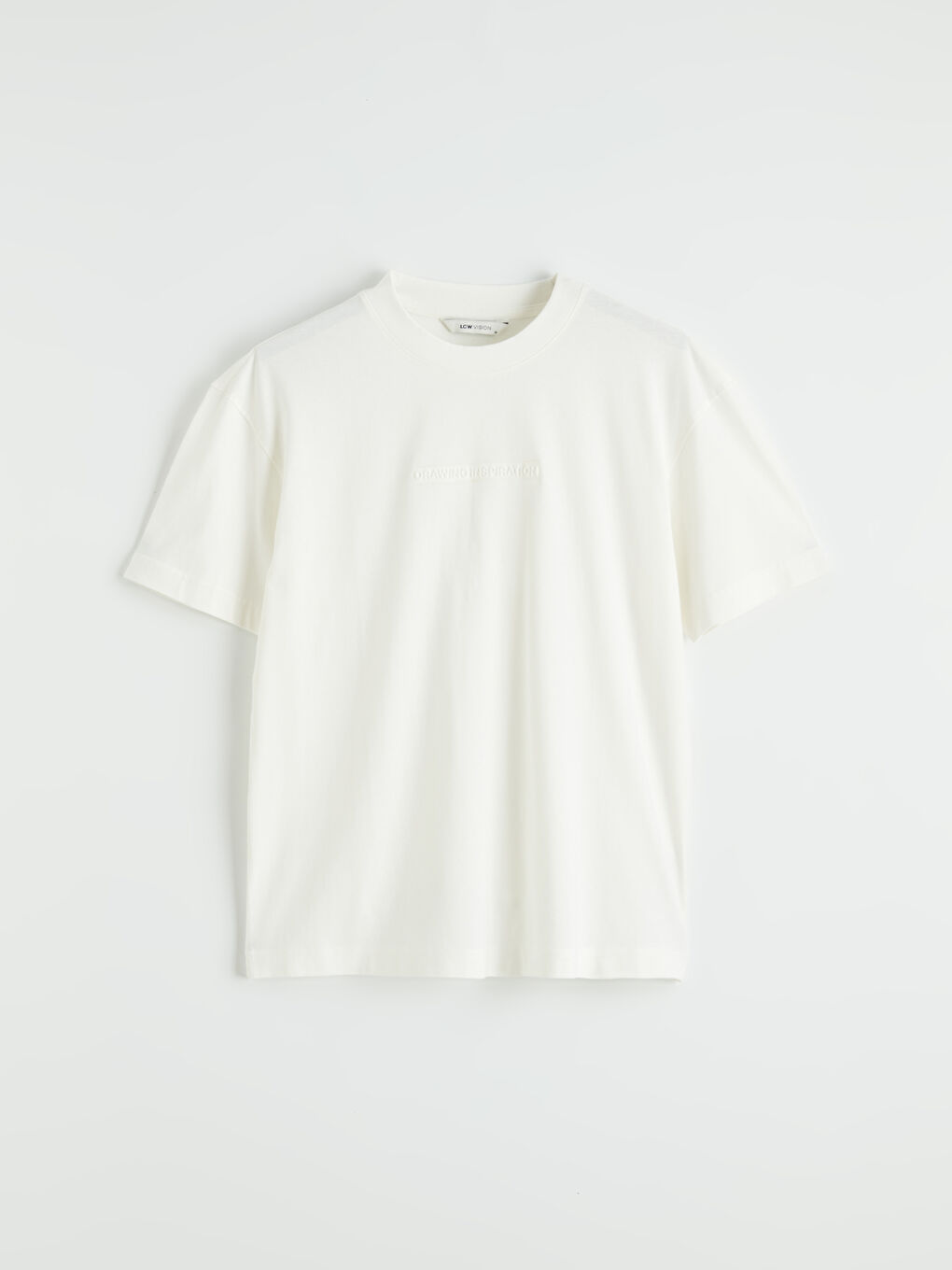 Muška majica sa vezom i okruglim izrezom-4